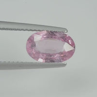 2.11  cts Natural  Pink Sapphire Loose Gemstone Oval Cut