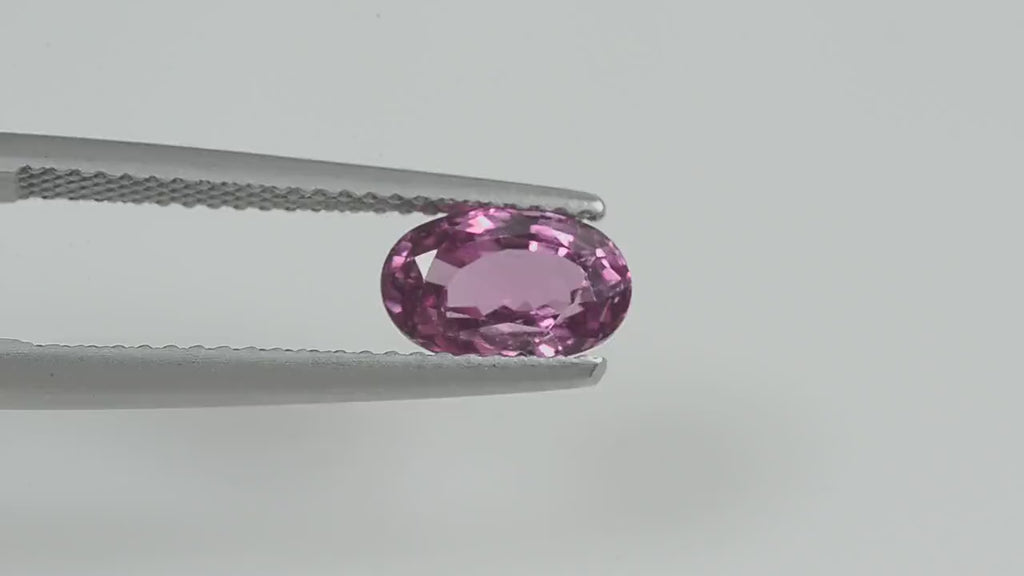 1.73 cts Natural  Pink Sapphire Loose Gemstone Oval Cut