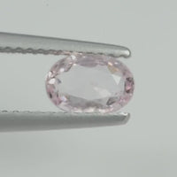 1.11 cts Natural Fancy Pink Sapphire Loose Gemstone oval Cut