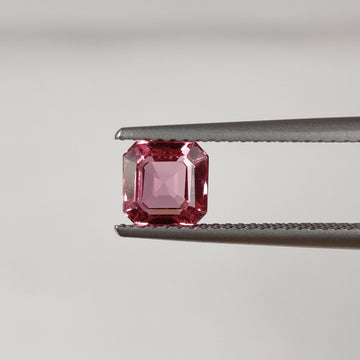 1.26 cts Natural Pink Sapphire Loose Gemstone Square Octagon Cut