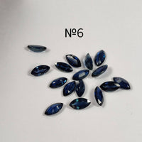 8x4 MM Natural Blue Sapphire Marquise Cut | 9 Different Grades | Varieties Of Color & Clarity | Deep / Medium / Pastel Blue | Calibrated