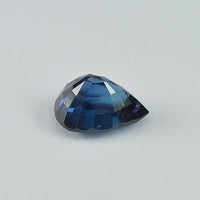 0.96 cts Natural Blue Sapphire Loose Gemstone Pear Cut