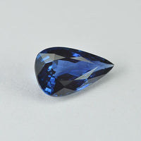 1.01 cts Natural Blue Sapphire Loose Gemstone Pear Cut