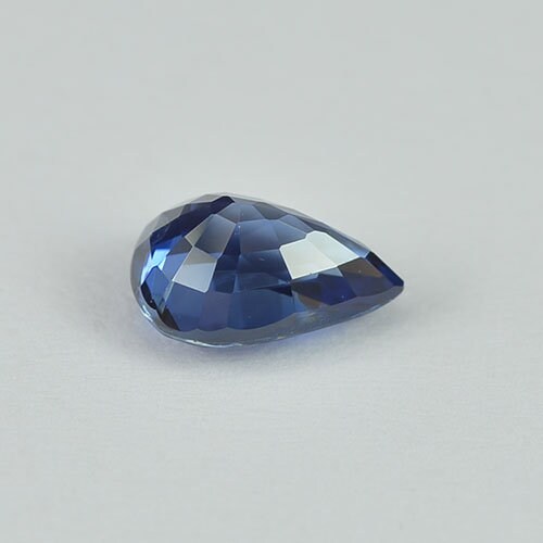 0.85 cts Natural Blue Sapphire Loose Gemstone Pear Cut