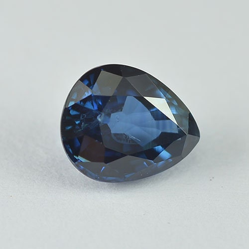 1.02 cts Natural Blue Sapphire Loose Gemstone Pear Cut