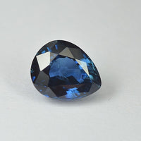 1.02 cts Natural Blue Sapphire Loose Gemstone Pear Cut