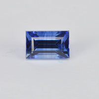 1.22 cts Natural Blue Sapphire Loose Gemstone Baguette Cut