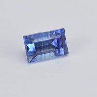 1.22 cts Natural Blue Sapphire Loose Gemstone Baguette Cut