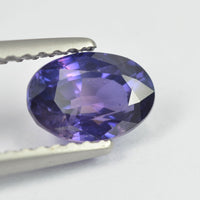 1.13 cts Natural Purple Sapphire Loose Gemstone Oval Cut