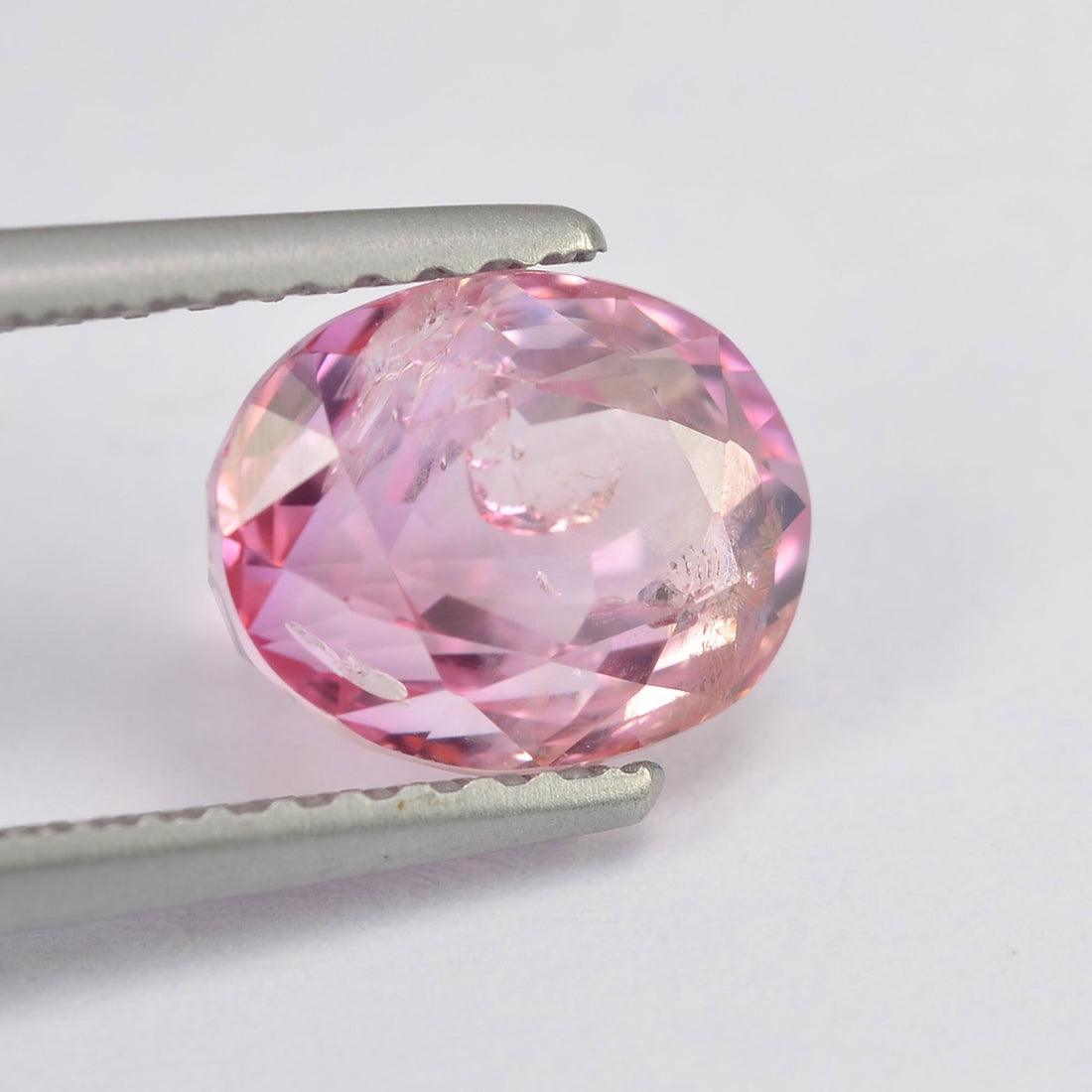 2.42 cts Natural Pink Sapphire Loose Gemstone Oval Cut