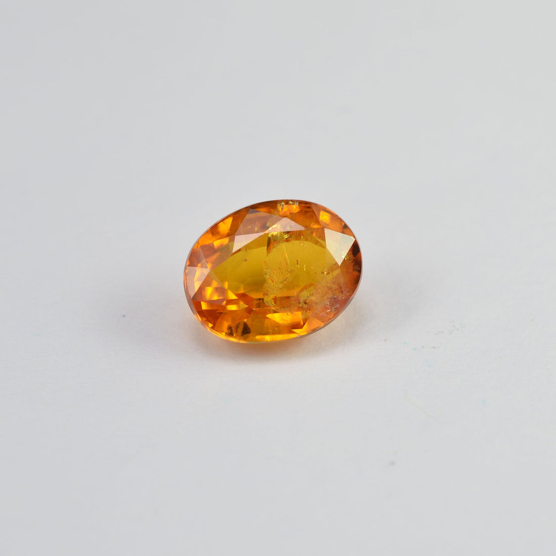 1.62 cts Natural Yellow Sapphire Loose Gemstone Oval Cut