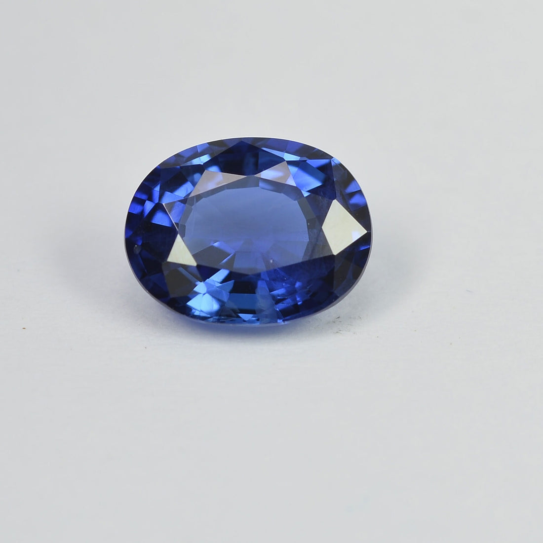 1.19 cts Natural Blue Sapphire Loose Gemstone Oval Cut Certified