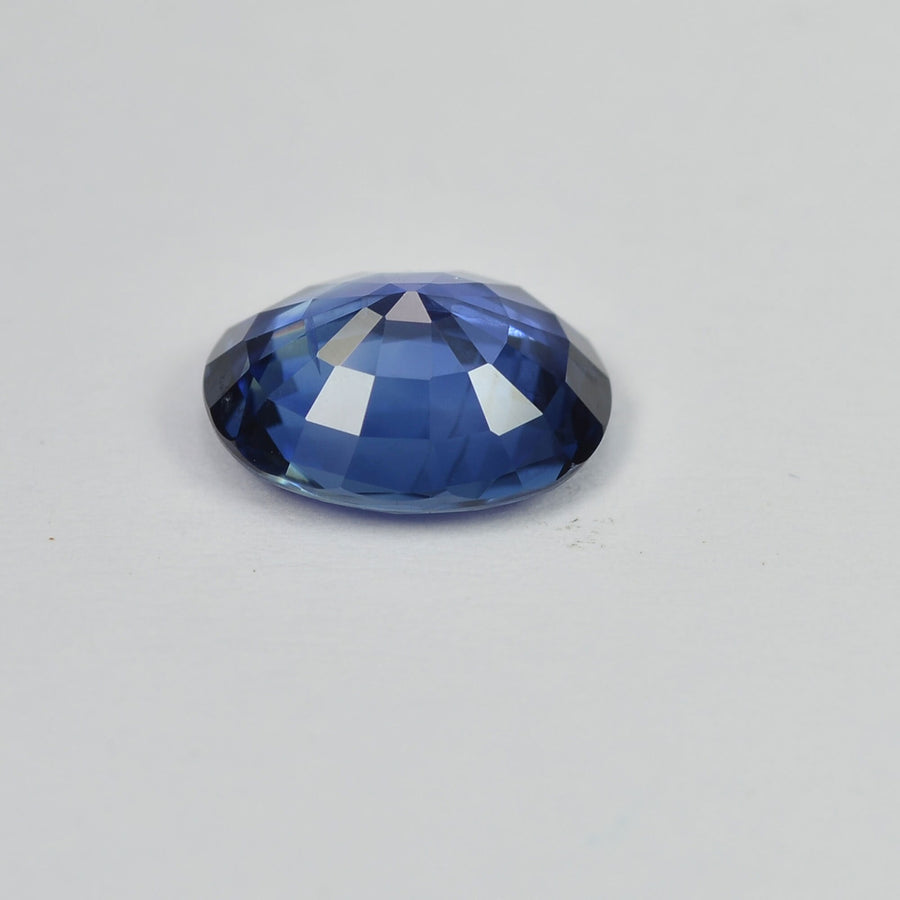 1.19 cts Natural Blue Sapphire Loose Gemstone Oval Cut Certified