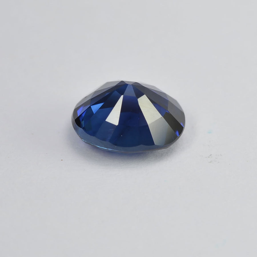 1.47 cts Natural Blue Sapphire Loose Gemstone Oval Cut Certified