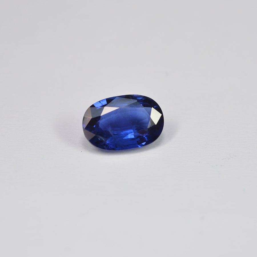 0.94 cts Natural Blue Sapphire Loose Gemstone Oval Cut Certified