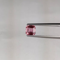 1.26 cts Natural Pink Sapphire Loose Gemstone Square Octagon Cut