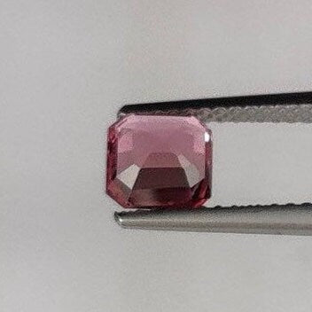 1.26 cts Natural Pink Sapphire Loose Gemstone Square Octagon Cut