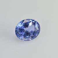 2.07 cts Unheated Natural Blue Sapphire Loose Gemstone Oval Cut Certified