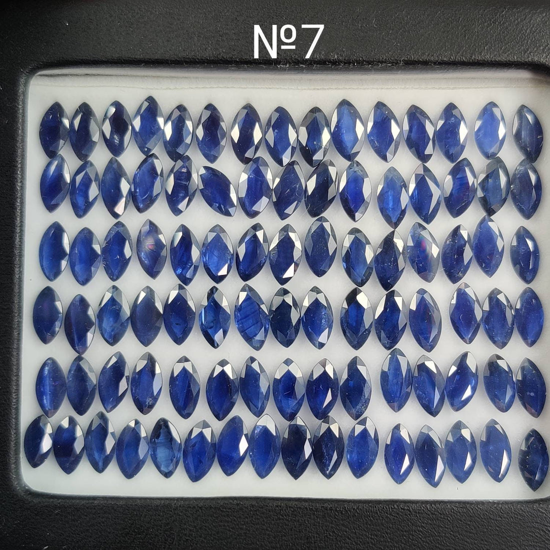 8x4 MM Natural Blue Sapphire Marquise Cut | 9 Different Grades | Varieties Of Color & Clarity | Deep / Medium / Pastel Blue | Calibrated