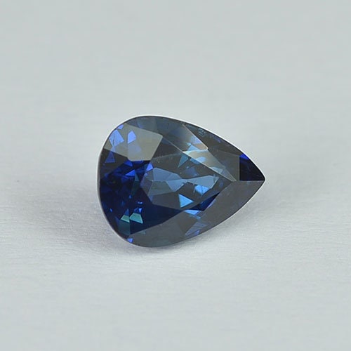 0.96 cts Natural Blue Sapphire Loose Gemstone Pear Cut