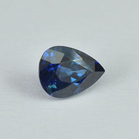 0.96 cts Natural Blue Sapphire Loose Gemstone Pear Cut