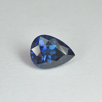 0.96 cts Natural Blue Sapphire Loose Gemstone Pear Cut