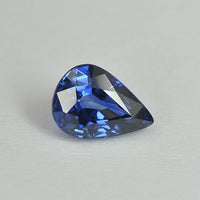 0.85 cts Natural Blue Sapphire Loose Gemstone Pear Cut