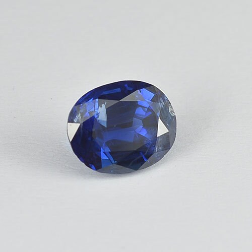 2.28 cts Natural Blue Sapphire Loose Gemstone Oval Cut GRS Certified