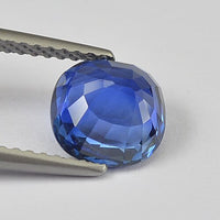 1.96 cts Natural Blue Sapphire Loose Gemstone Cushion Cut