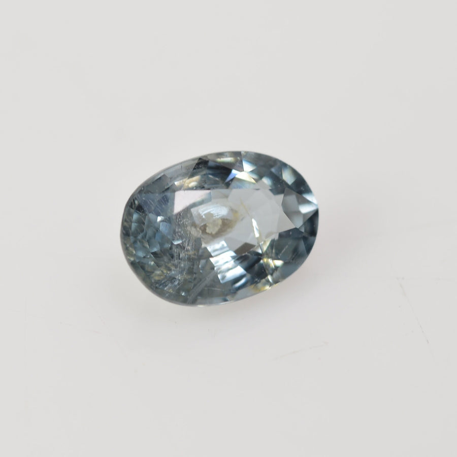 0.58 cts Natural Blue Teal Sapphire Loose Gemstone Oval Cut