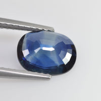 1.71 cts Natural Blue Sapphire Loose Gemstone Oval Cut