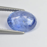 3.39 cts Natural Blue Sapphire Loose Gemstone Oval Cut