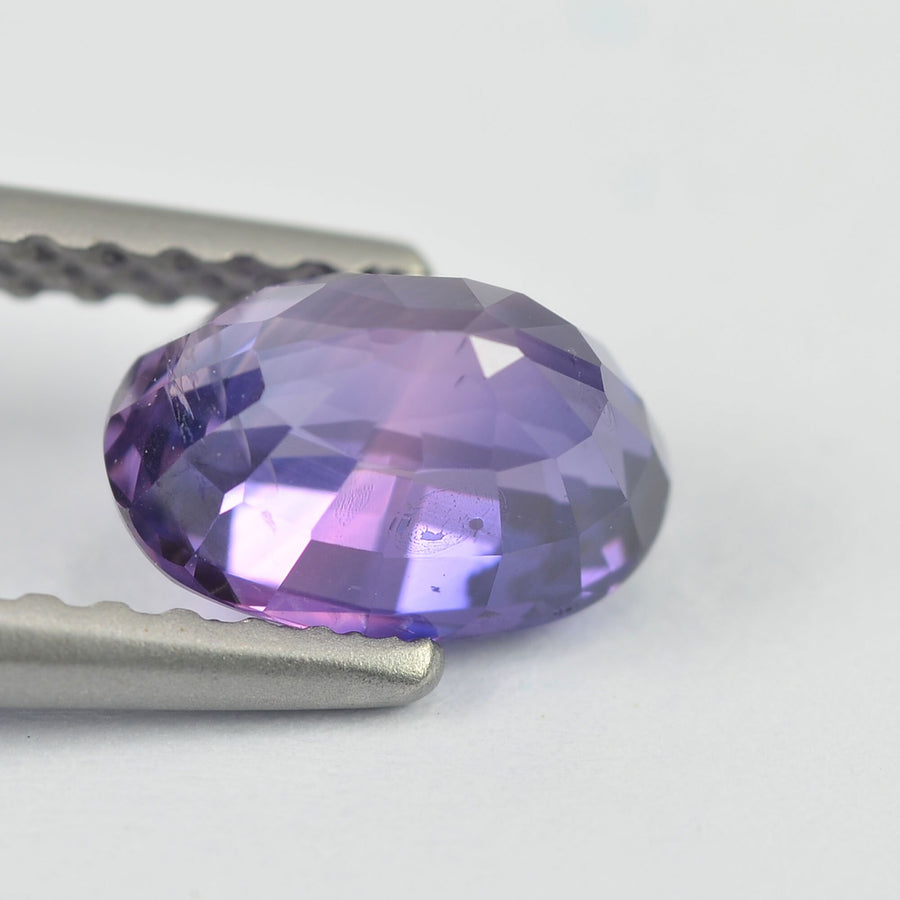 1.13 cts Natural Purple Sapphire Loose Gemstone Oval Cut