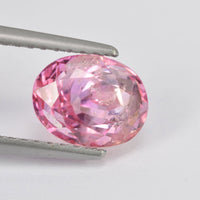 2.42 cts Natural Pink Sapphire Loose Gemstone Oval Cut