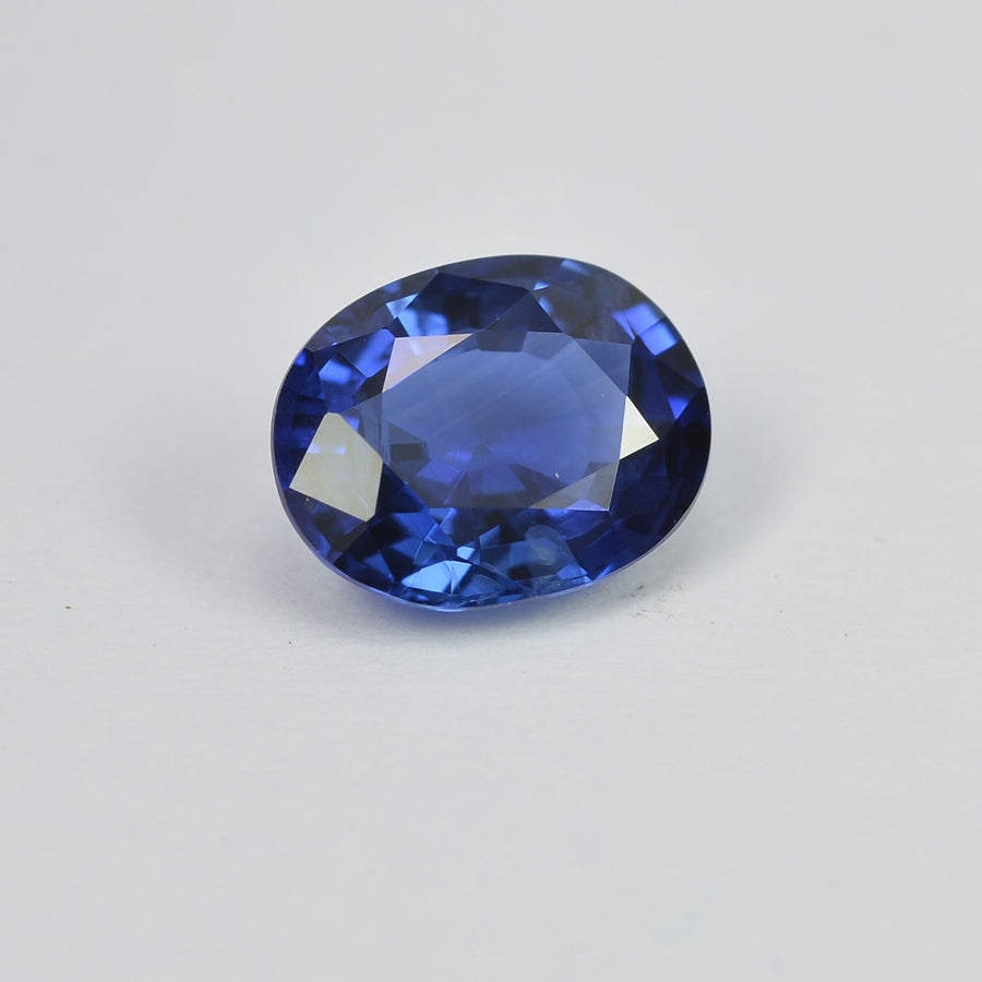 1.19 cts Natural Blue Sapphire Loose Gemstone Oval Cut Certified