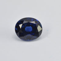 1.47 cts Natural Blue Sapphire Loose Gemstone Oval Cut Certified