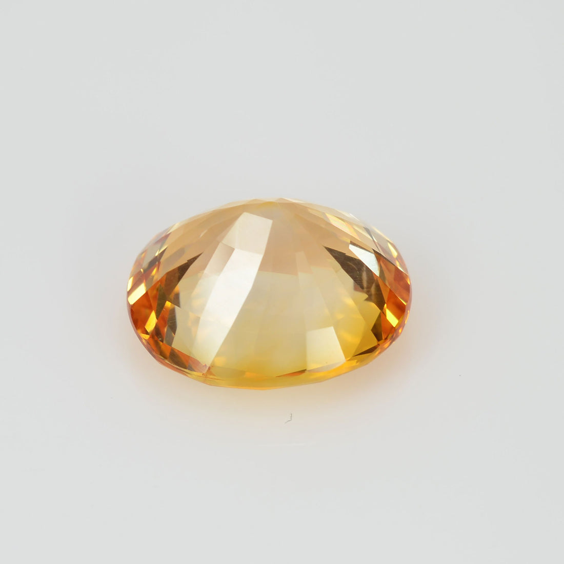 7.98 cts Natural Yellow Sapphire Loose Gemstone Oval Cut