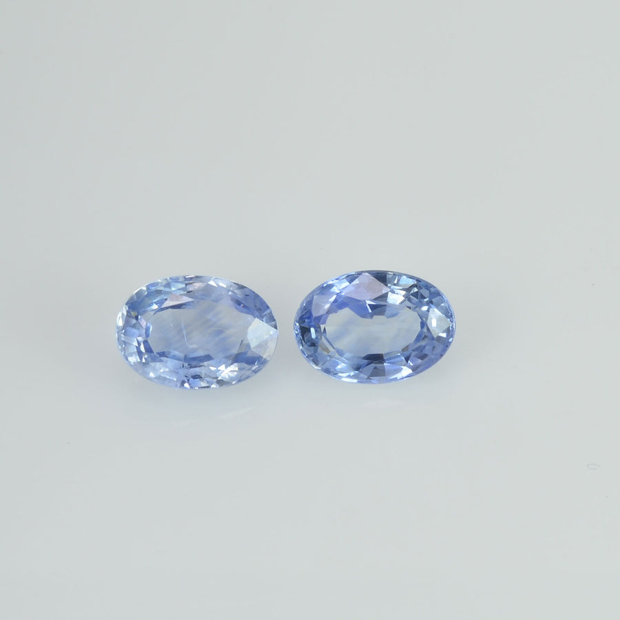 1.59 cts Natural Blue Sapphire Loose Pair Gemstone Oval Cut