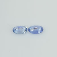 1.49 cts Natural Blue Sapphire Loose Pair Gemstone Oval Cut