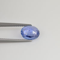 1.97 cts Unheated Natural Blue Sapphire Loose Gemstone Oval Cut Certified