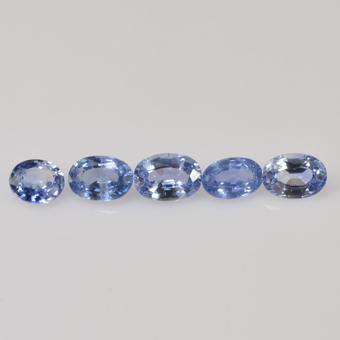 6x4 Natural Calibrated Sri Lanka Blue Sapphire Loose Gemstone Oval Cut