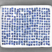 2.2-2.8 mm Natural Calibrated Blue Sapphire Loose Gemstone Square Cut