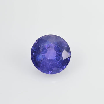 1.95 cts Natural Purple Sapphire Loose Gemstone Round Cut