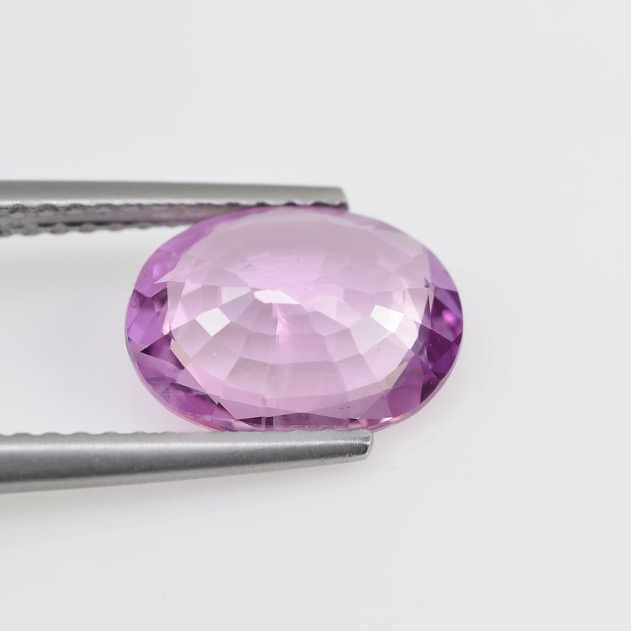 2.69 cts Natural Fancy Pink Sapphire Loose Gemstone oval Cut