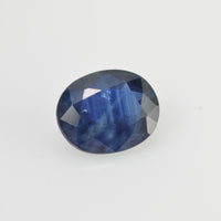 0.77 Cts Natural Blue Sapphire Loose Gemstone Oval Cut