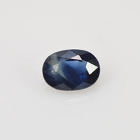 0.54 Cts Natural Blue Sapphire Loose Gemstone Oval Cut