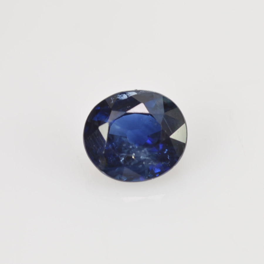 0.62 Cts Natural Blue Sapphire Loose Gemstone Oval Cut