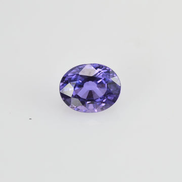 0.52 cts Natural Purple Sapphire Loose Gemstone Oval Cut