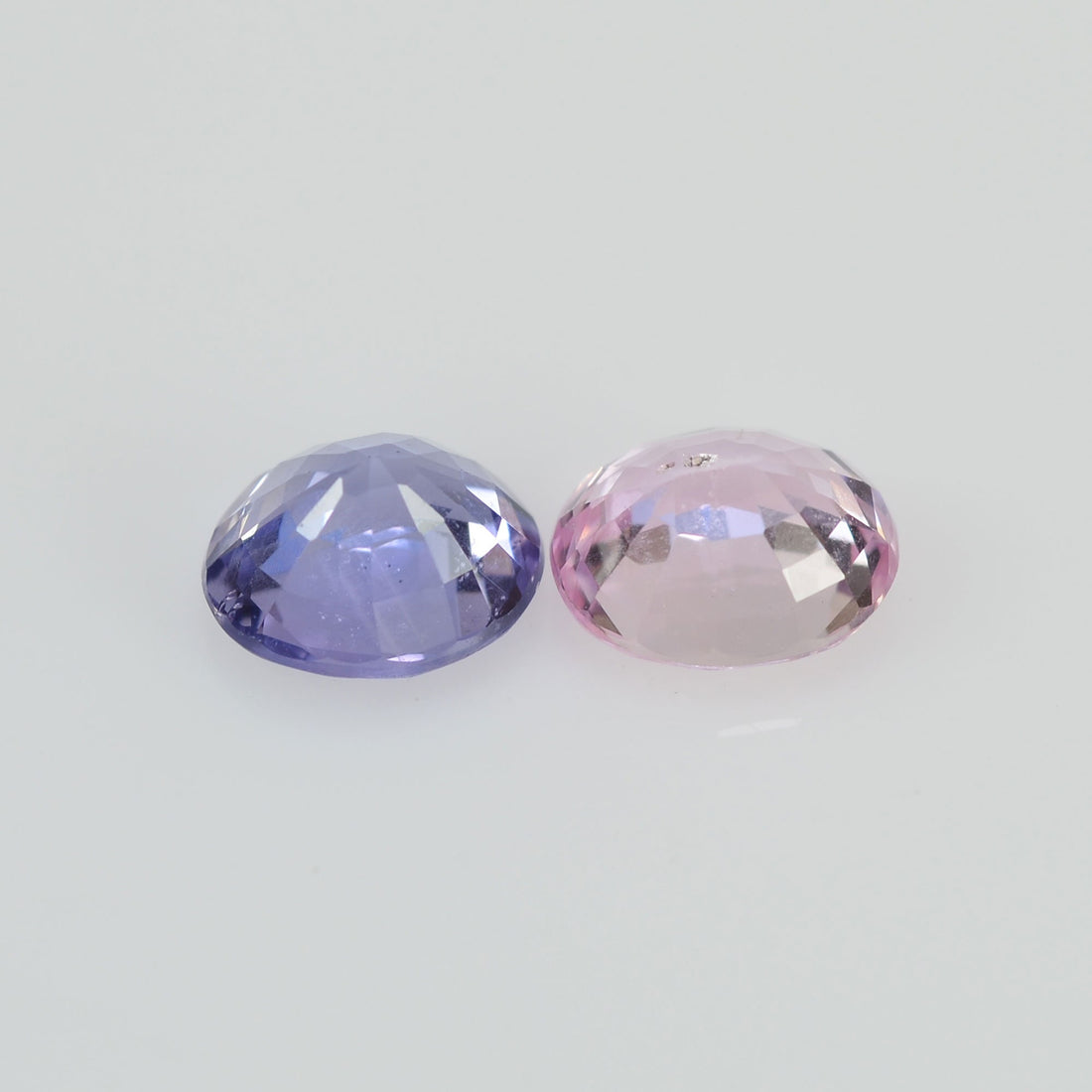 0.93 cts Natural Fancy Sapphire Loose Pair Gemstone Oval Cut