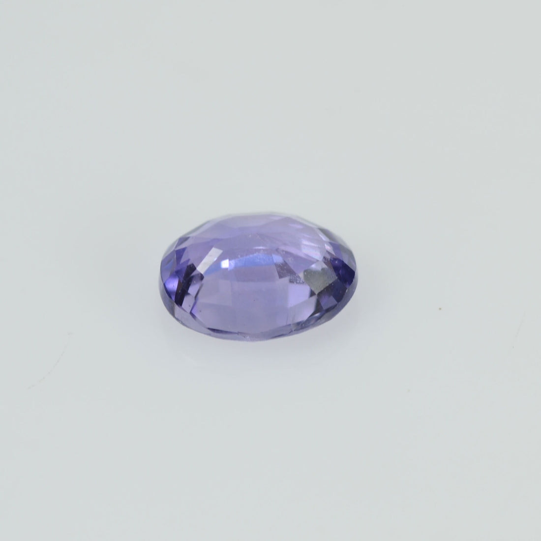 0.45 cts Natural Lavender Sapphire Loose Gemstone Oval Cut